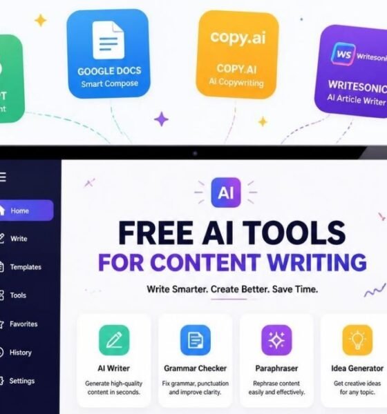 Free AI Tools for Content Writing