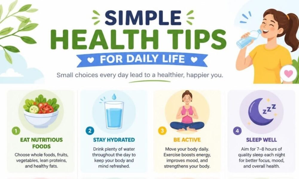 Simple Health Tips for Daily Life