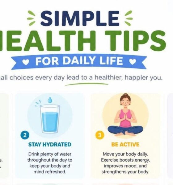 Simple Health Tips for Daily Life
