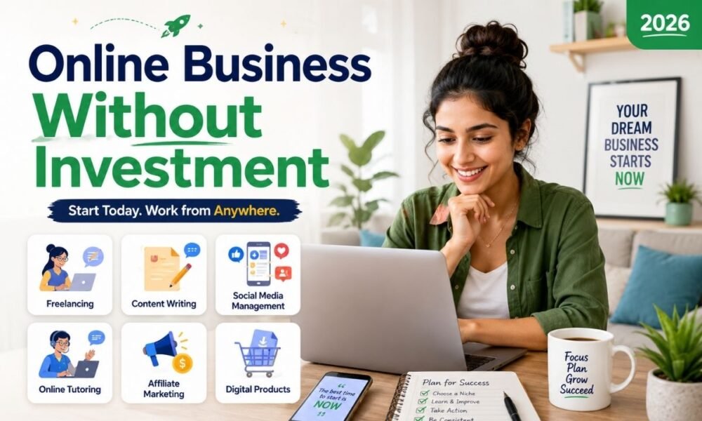 Online Business Without Investment