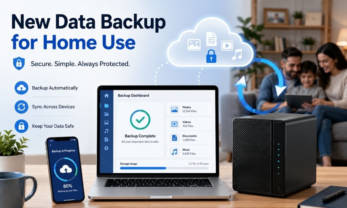 new data backup for home use