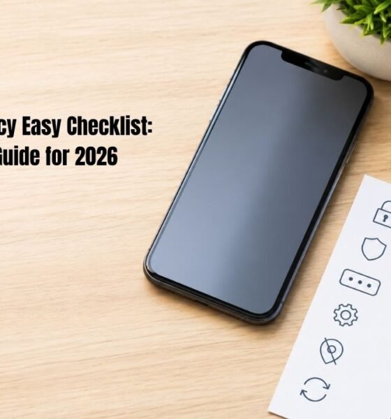 mobile privacy easy checklist