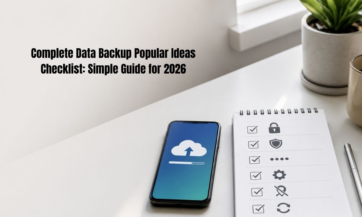 complete data backup popular ideas checklist